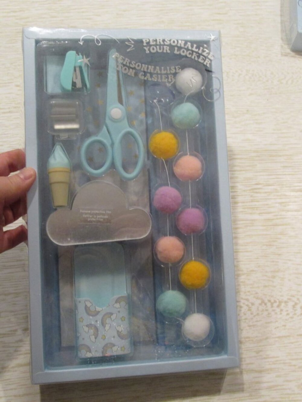 Personalize your locker